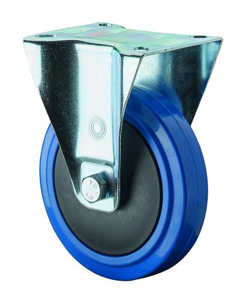 BS rollen transportrol, vaste rol, wielbreedte 32 mm, wiel-Ø 125 mm, draagvermogen 175 kg, kunststof, kogellager, verpakking: 2 stuks, L410.B62.126