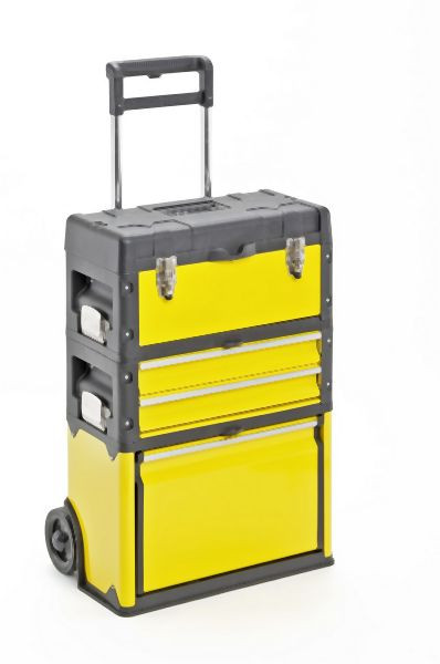 Metra Werkzeugtrolley, 2-fach 1k.2.1 gelb, 10502, 4250417705029