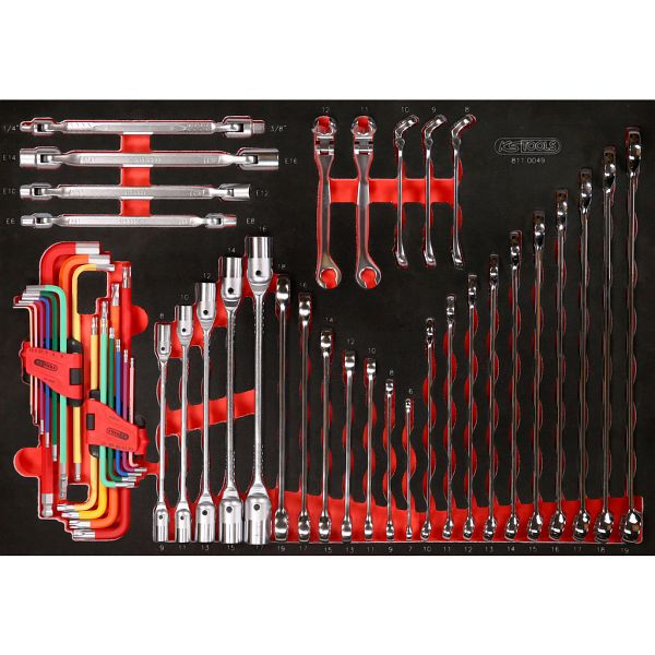 KS Tools PERFORMANCEplus gereedschapsset 49-delige sleutel, 811.0049