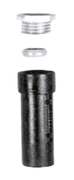 Schake grondhuls van grijs gietijzer met schroefdraad en klemring, 300 mm lang voor 76 mm Ø, 473_61