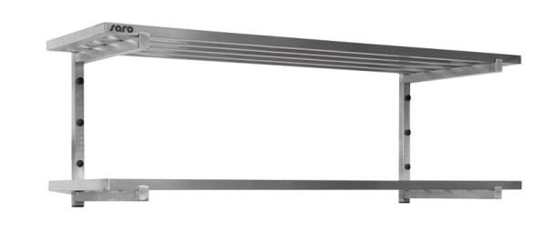 Saro wandplank met stutten, 2 planken 1200mm, 700-4630