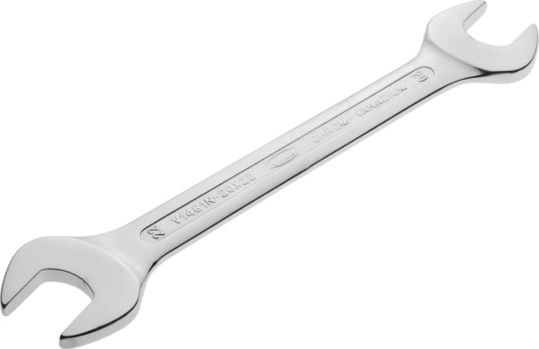 VIGOR dubbele steeksleutel, buitenzeskant profiel, 20 x 22 mm, V1461N-20X22