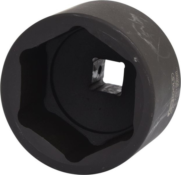 KS Tools 1" slagdop, zeskant, kort, 90 mm, 515.1790