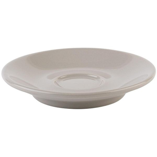 APS espressoschotels in grijs Ø 11,5 cm, hoogte: 2 cm, verpakking van 6, 16009