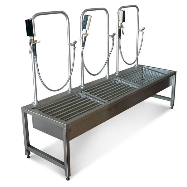 Bockermann kofferbakwasser 3 reinigingsstations, STW 336-3