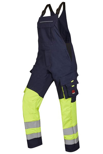 ROFA tuinbroek 4592506, maat 46, kleur 387-zwart navy-lichtgeel, 4592506-387-46