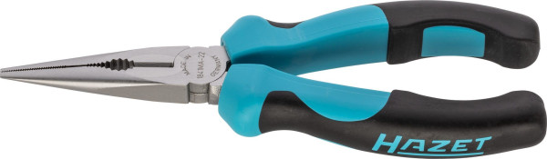 Hazet platrondtang, norm: DIN ISO 5745, oppervlak: gepolijst, gestraald, totale lengte: 165 mm, 1841MA-22