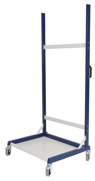 Bedrunka + Hirth workraster-Mobil basisframe eenzijdig, afmetingen in mm (BxDxH): 1000 x 800 x 2198, 07.8310.821