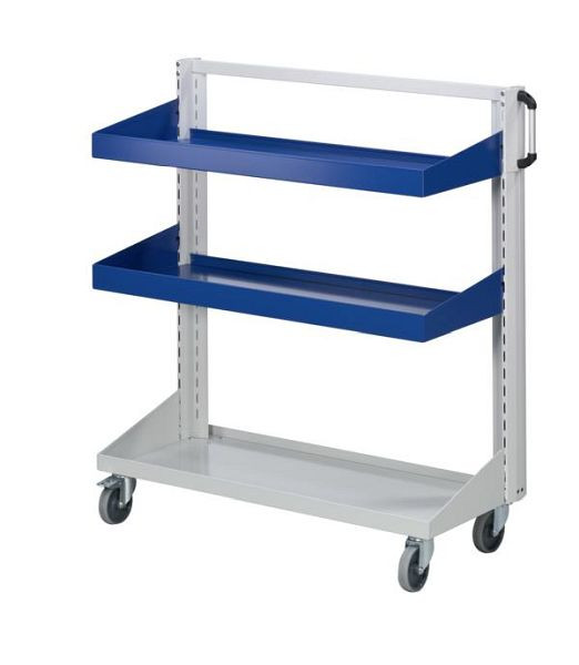 ANKE basic car tubs; 1250 x 650 x 1350 mm; RAL 7035/5010; met 2 x lade 450 mm, 962.143
