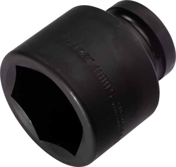 Hazet impact, machine schroevendraaierdop, zeskant, hol vierkant 25 mm (1 inch), uitwendig zeskant profiel, 55 mm, 1100S-55