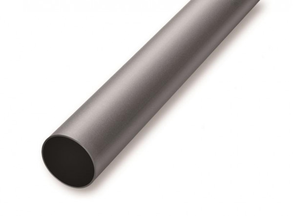 Marley regenpijp DN 53 2,5m, donkerzilver, 363011