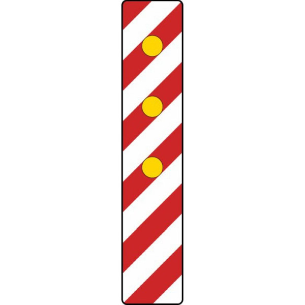 Stein HGS HGS waarschuwingslichtzwaailamp, links wijzend (montage rechts) nr. 605-13, folie type 1 (RA1), wbl011