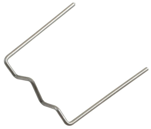 KS Tools U-vormige reparatieklem, gelegeerd staal, Ø 0,6 mm, verpakking van 50 stuks, 150.1062