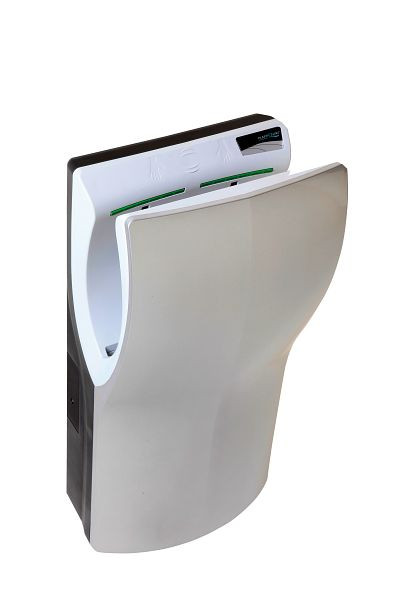 All Care PlastiQline handdroger automatisch, hands-in principe, kunststof, RVS look, 12470