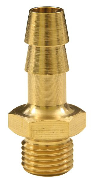 ELMAG slangpilaar met buitendraad, AG 1/2', 9 mm, messing, 42358
