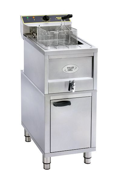 ROLLER GRILL friteuse 1 tank, 16 kg output per uur, RFE12