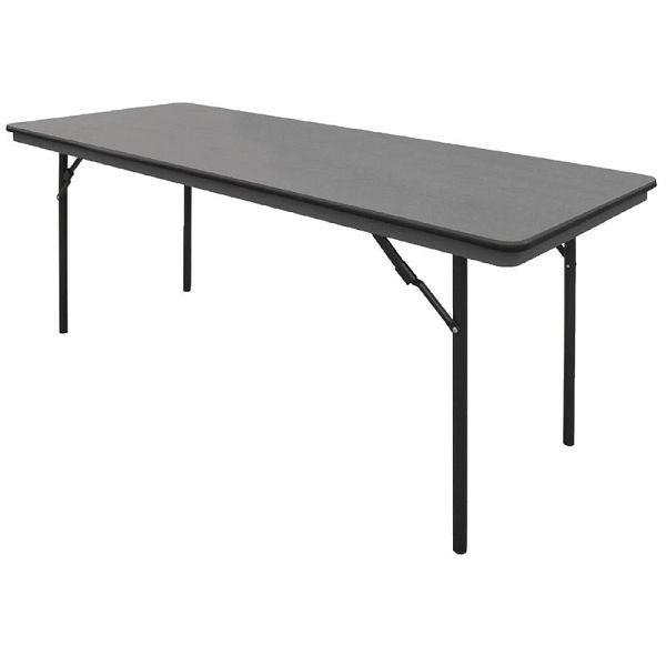 Bolero rechthoekige klaptafel zwart 183cm, GC596