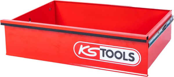 KS Tools lade met logo en kogelgeleiding voor werkplaatswagen P35, 568x398x154 mm, 873.5008-R007P