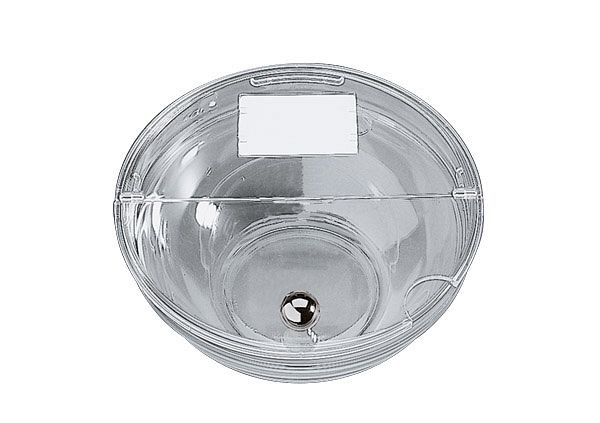 APS beschermhoes, Ø 23,5 cm, acryl, met verchroomd handvat, glashelder, opvouwbaar, met label, 11878