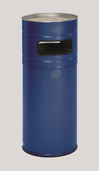 VAR asbak / afvalbak H 100, gentiaanblauw, 17143