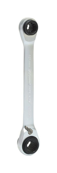 KS Tools 4 in 1 GEARplus omschakelbare ringratelsleutel, 8x10x12x13mm, 503.4656