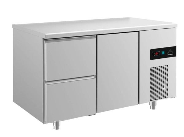 A&S Polarny koeltafel -2 tot +8°C met 1x deur en 1x twee laden links, 1400 x 700 x 850 mm, KT2ZT
