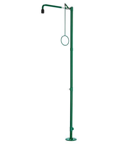B-SAFETY lichaamsdouche, groen, vloermontage, BR 830085, DVGW, 305265