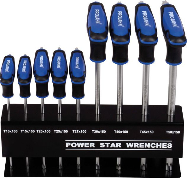 Projahn TX T-greep schroevendraaier set 9 delig, 4180