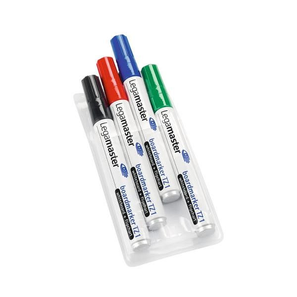 Legamaster board marker TZ 1 set van 4 assorti, 7-110094