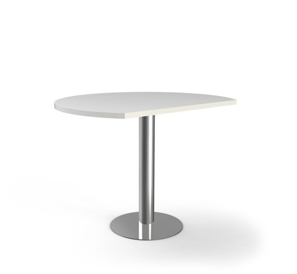Kerkmann vergadertafel D 1000 x H 720-820 mm, Artline, kleur: wit, 11766710