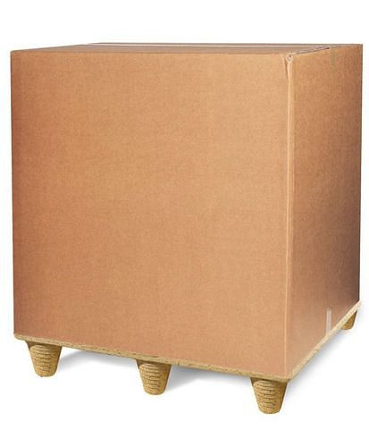 DENIOS palletcontainer 2-wandig, 1180 x 780 x 550 mm, kwaliteit 2.40BC, VE 10 stuks, 299429