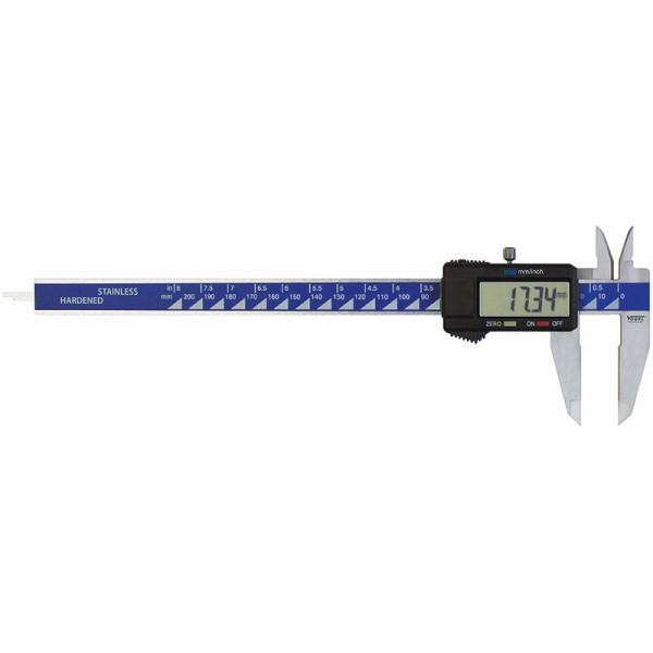 Vogel Germany elektronische digitale schuifmaat voor linkshandigen, 200 mm / 8 inch, 202038