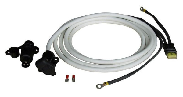 Cemo accukabel 2,3 m, met stopcontact, 8194