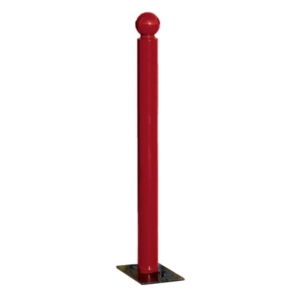 Stone Tuinpaal HGS-stijl -Kom-, RAL 5010 gentiaanblauw, materiaal: stalen buis Ø 76 mm, verzinkt, 24025
