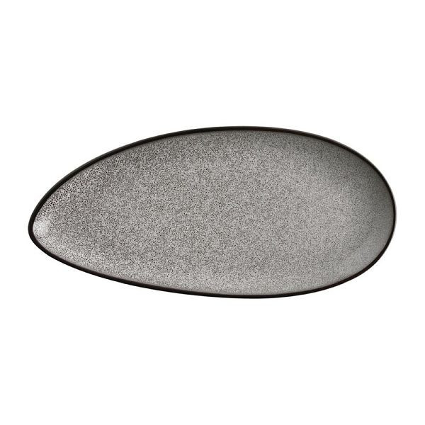 Olympia Mineraal bladvormige borden 25,5 x 12cm, VE: 6 stuks, DF180