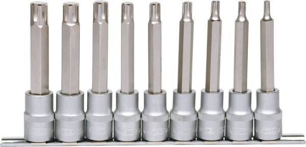 KS Tools 1/2" bitdoppen RIBE-set, 9-delig, M5-M14, 911.1335