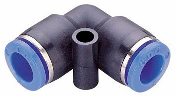 timmer B-WV-16-KU, hoekverbinder van kunststof, slang Ø: 16 mm, VE: 5 stuks, 03210703