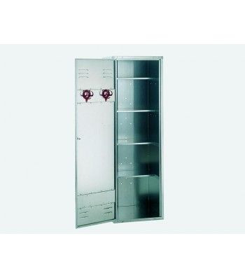 Growi plafondkast (HxDxB): 190 x 90 x 75 cm, cilinderslot, planken, 10049700