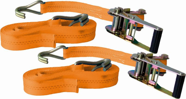 Kunzer ratelspanband met RH-haak, verpakking: 2 stuks, ZG 6 10 RH DOUBLE PACK