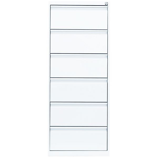 Lüllmann systeemkaartenkast, 1320 x 530 x 620 mm, signaalwit/signaalwit, 565627