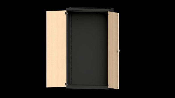 ANKE werkbanken, zware kast, model 100 VH, 1085 x 400 x 1950 mm, RAL 7016/beuken decor, 620.049