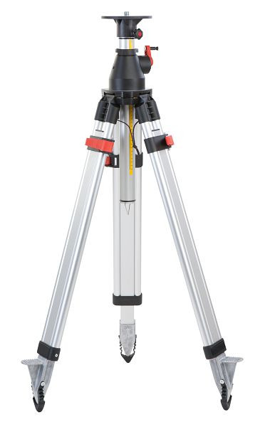 NESTLE statief aluminium zwaar, zelfremmend, 90-188cm, aluminium kop, waterpas, rubberen voetdop, 13500000