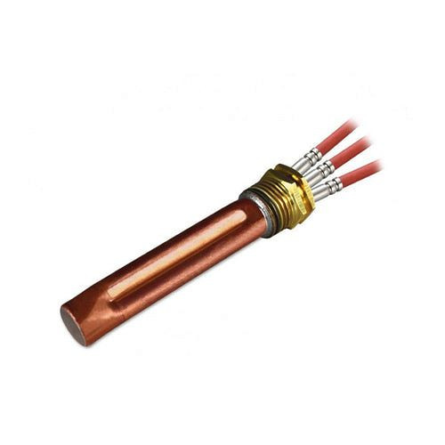 Environ dompelhuls messing-koper G1/2" voor maximaal 3x 6mm sensoren, 100mm, 200mm, 250mm, 7000088