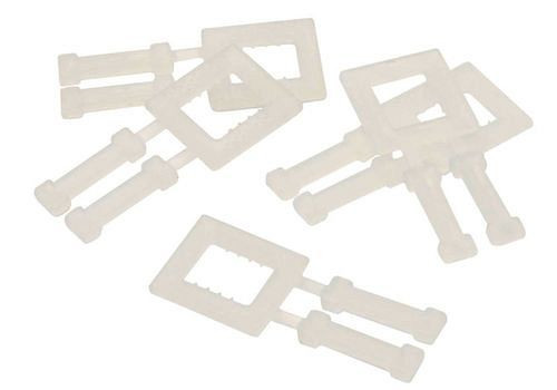 DENIOS borgclips, 13 mm breed, verpakking van 1000, 299709