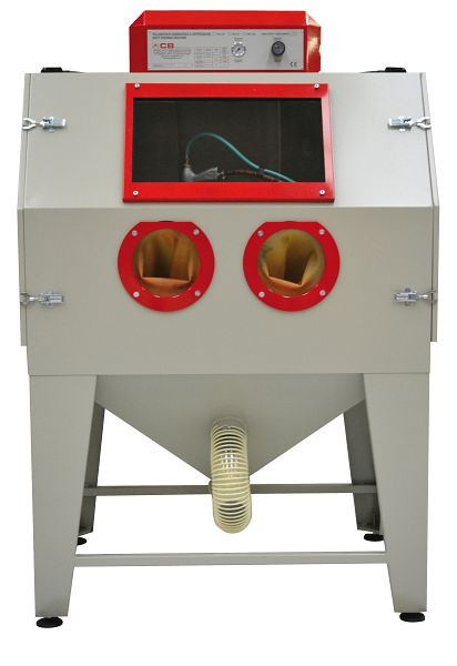 ELMAG zandstraalcabine, model PAL-3L (inclusief zuigcycloon), 21352