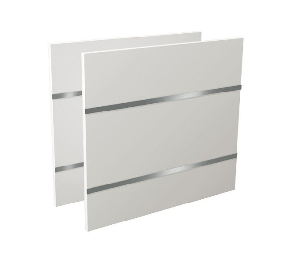 Kerkmann zijpanelen voor Move 3 sta-/zittafel (paar), B 710 mm x D 625 mm x H 16 mm, kleur: wit, 10379810