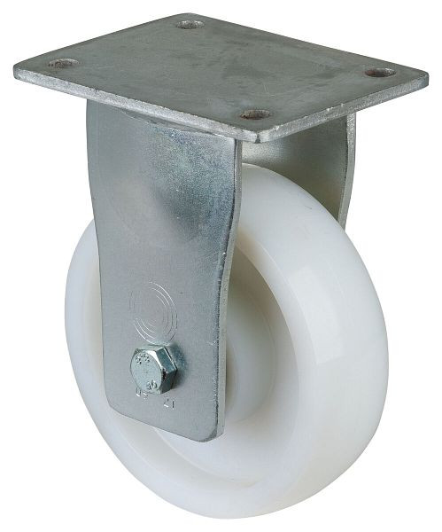 BS Rollen Zwaarlastwiel, bokwiel, wielbreedte 48 mm, wiel-Ø 150 mm, draagvermogen 800 kg, loopvlak/wiellichaam kunststof, kogellager, RR110.B15.150