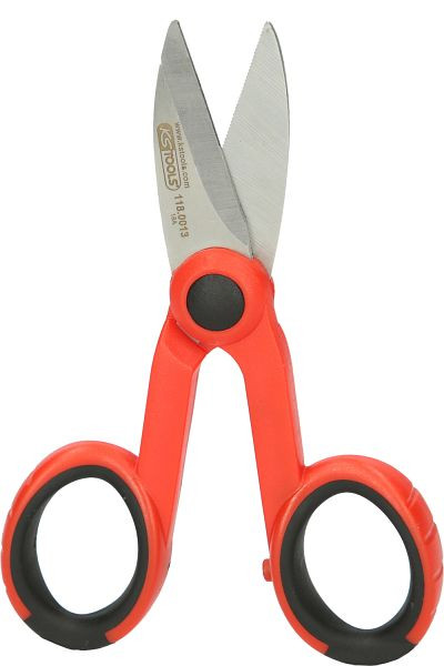 KS Tools universele werkplaatsschaar, 143 mm, 118.0013