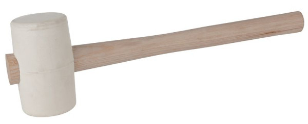 KS Tools rubberen hamer wit, 270g, 140.1234