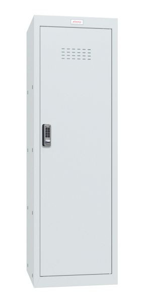 Phoenix CL-serie maat 4 kubuskast in lichtgrijs met elektronisch slot, CL1244GGE